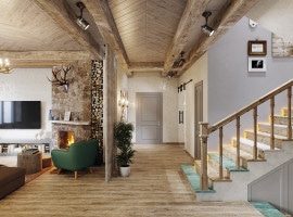 Hall - living room - 1st floor