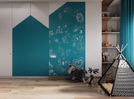 Children's room for a boy