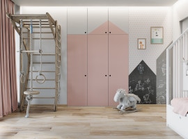 Children's room for a girl