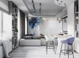 Kitchen - living room