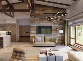 Kitchen - living room