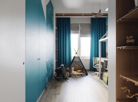 Children's room for a boy