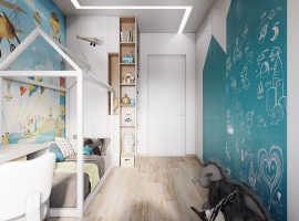 Children's room for a boy