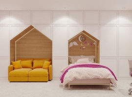 Children's room for a girl