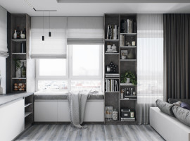 Kitchen - living room