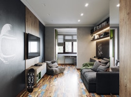 Children's room for a boy