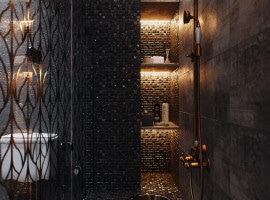 Bathroom with hamam