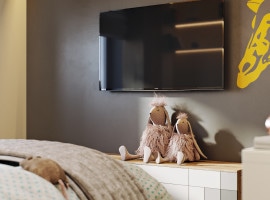 Children's room for a girl