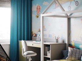 Children's room for a boy