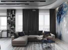 Kitchen - living room