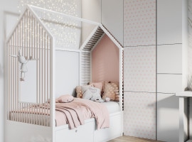 Children's room for a girl