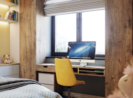 Children's room for a girl