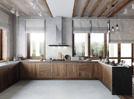 Kitchen - living room
