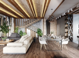 Kitchen - living room
