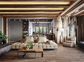 Kitchen - living room