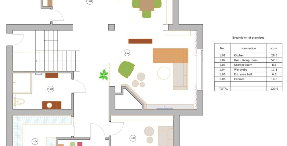 Layout - 1st floor