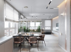 Kitchen - living room