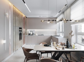Kitchen - living room