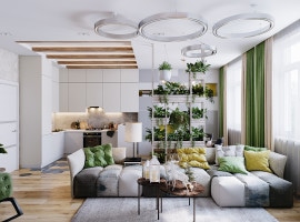 Kitchen - living room - 2nd floor