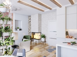 Kitchen - living room - 2nd floor