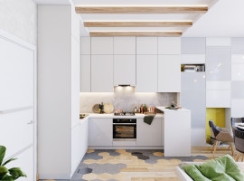Kitchen - living room - 2nd floor
