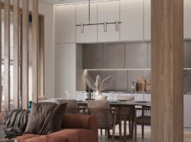 Kitchen - living room