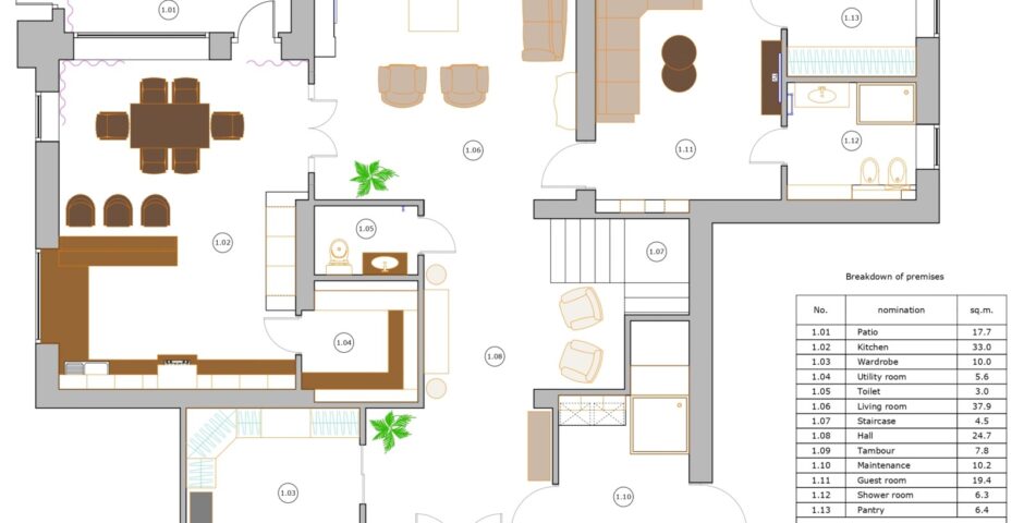 Layout - 1st floor