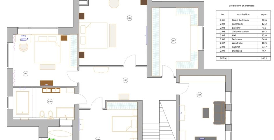 Layout - 2nd floor