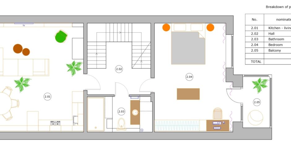 Layout - 2nd floor