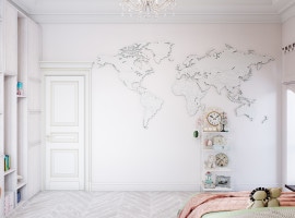 Children's room for a girl No. 1 - 2nd floor