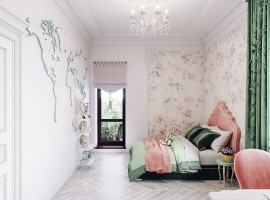 Children's room for a girl No. 1 - 2nd floor