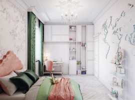 Children's room for a girl No. 1 - 2nd floor