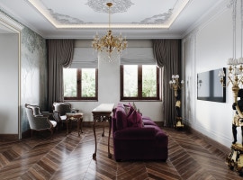 Living room - hall - 1st floor