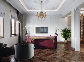 Living room - hall - 1st floor
