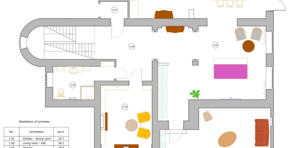 Layout - 1st floor