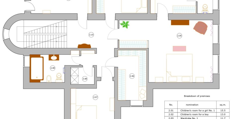 Layout - 2nd floor