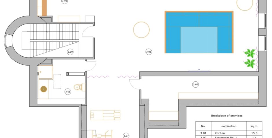 Layout - 3rd floor