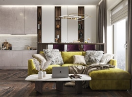 Kitchen - living room