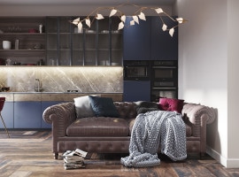 Master kitchen - living room